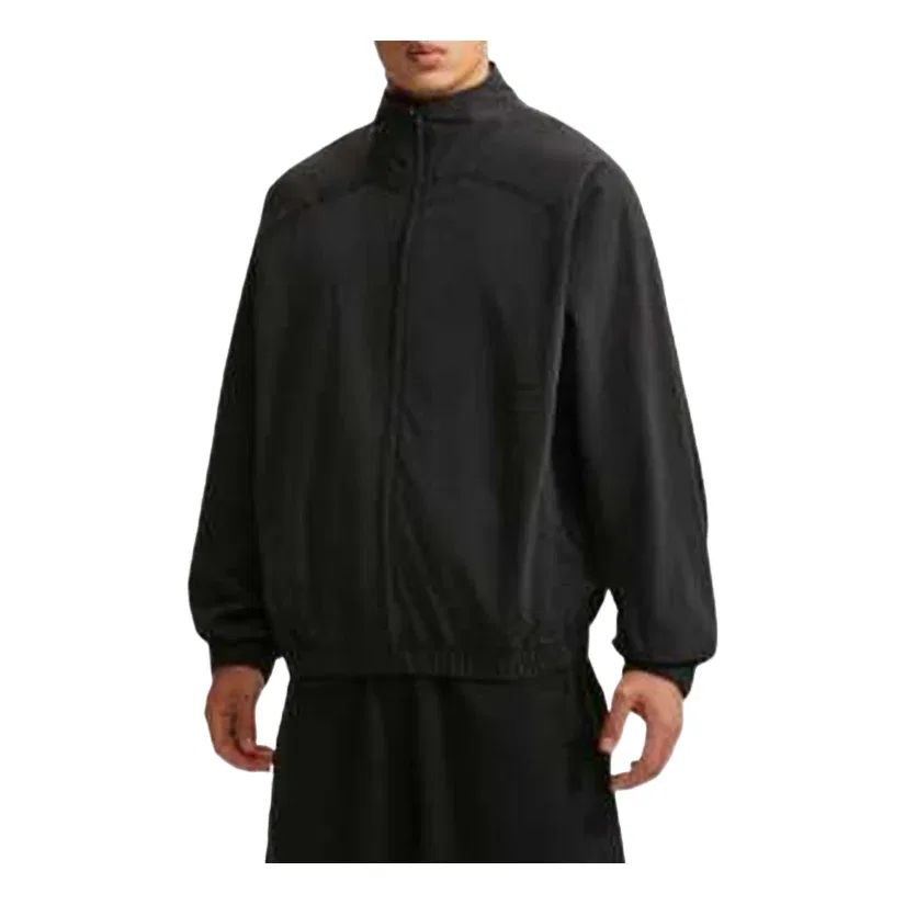 Мужская куртка N.A.C. Dri-Fit Oversized Full-Zip Woven Jacket Asia Sizing 'Black' Nike, черный