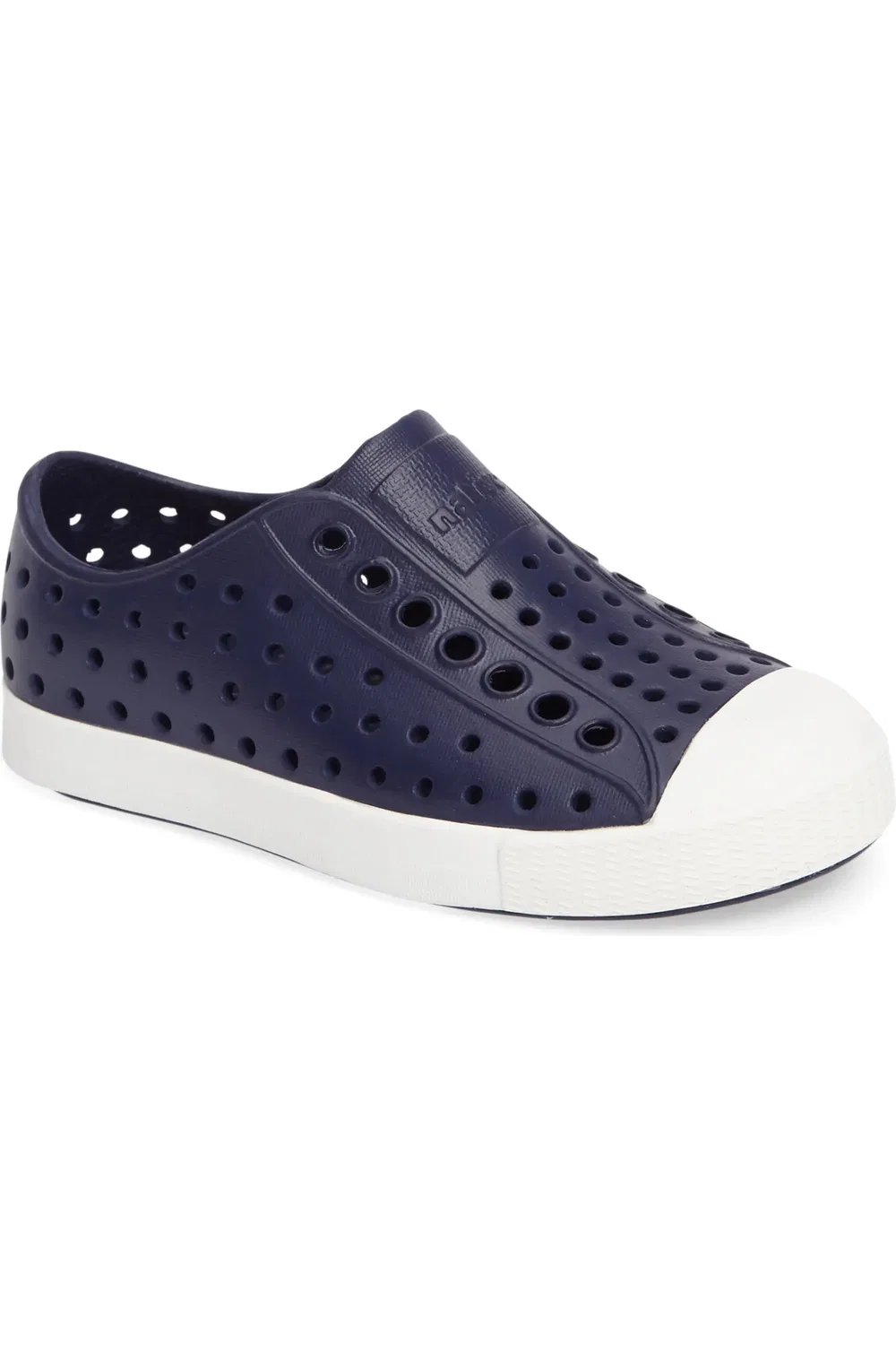 Детские кеды водонепроницаемые Jefferson Slip-On Native Shoes, Regatta Blue/Shell White