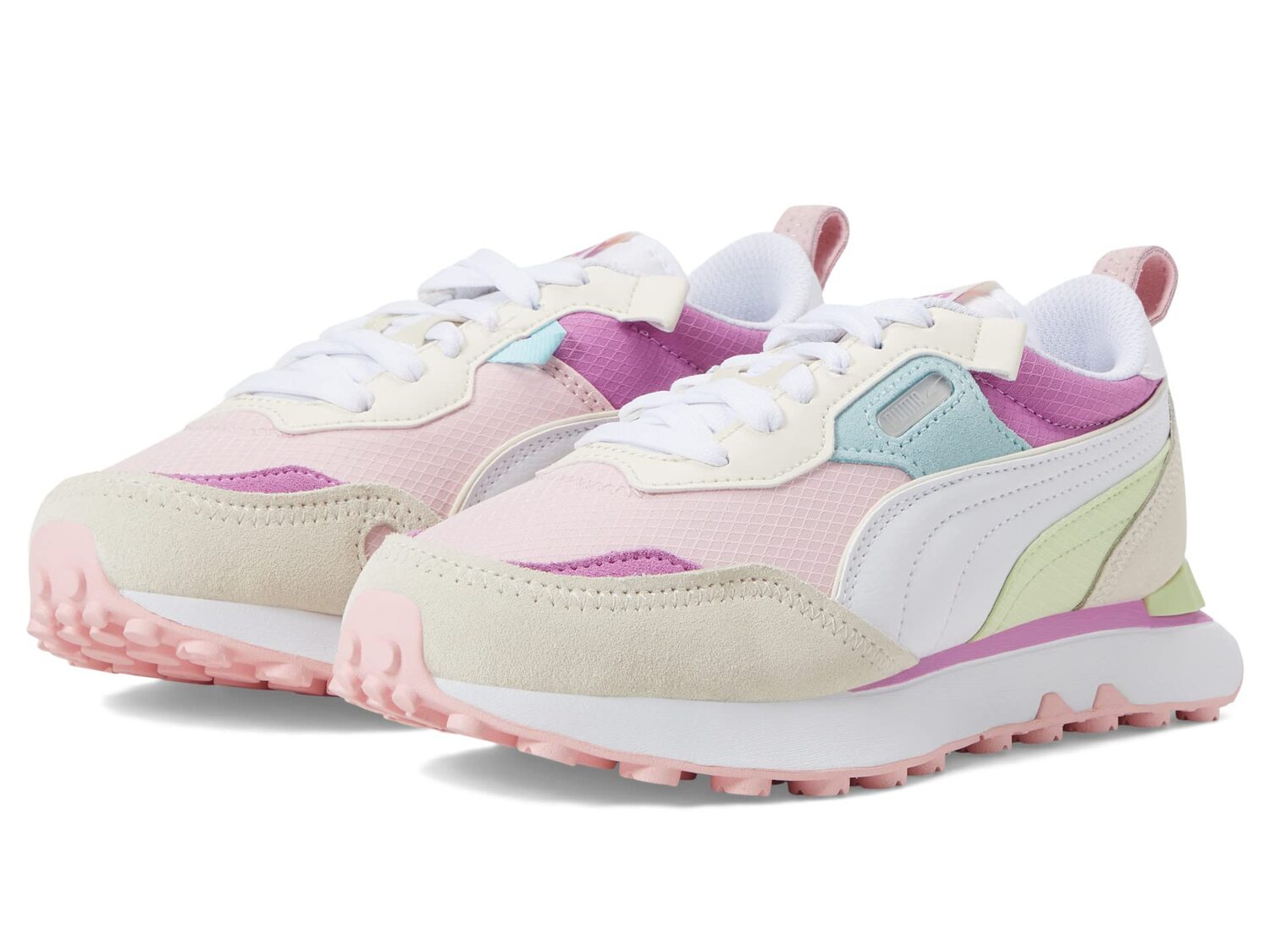 

Детские кроссовки Puma Rider Future Vintage, бело-розовый