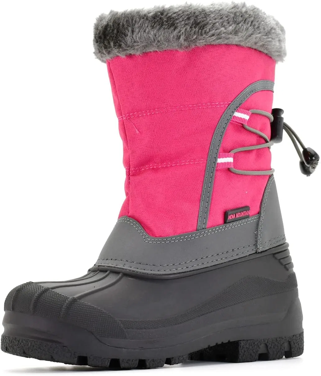 Детские зимние снежные ботинки для девочек Nova Mountain Nova Footwear, Fuchsia