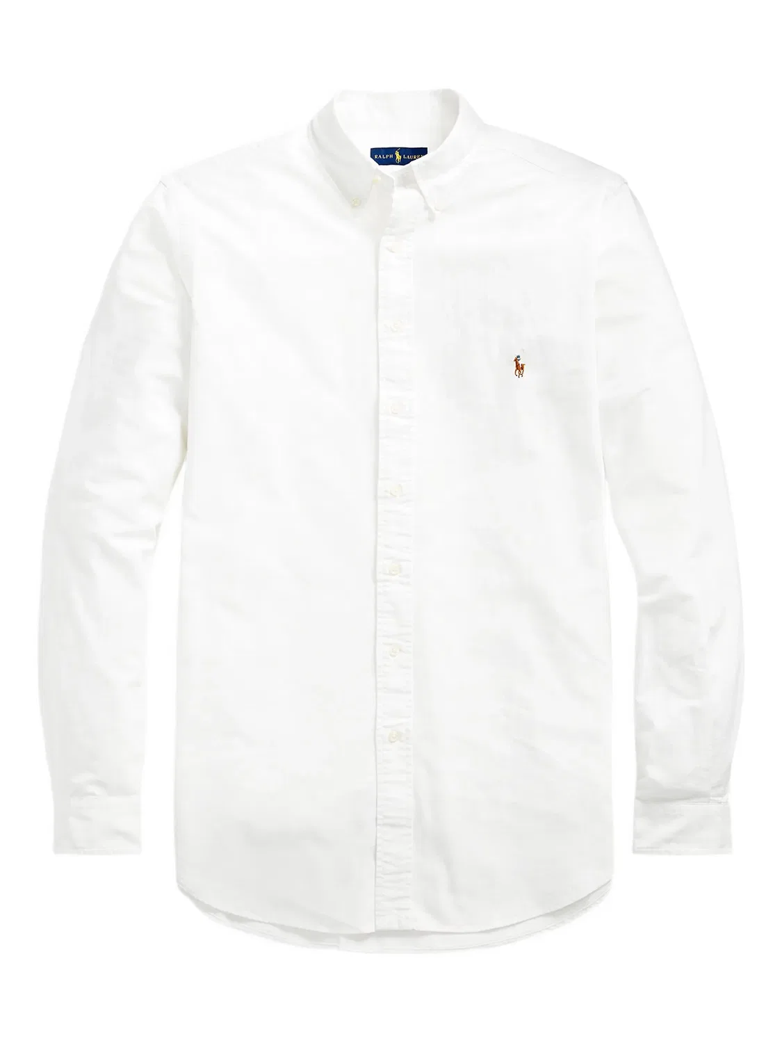 Рубашка с вышивкой пони белая Polo Ralph Lauren, белый