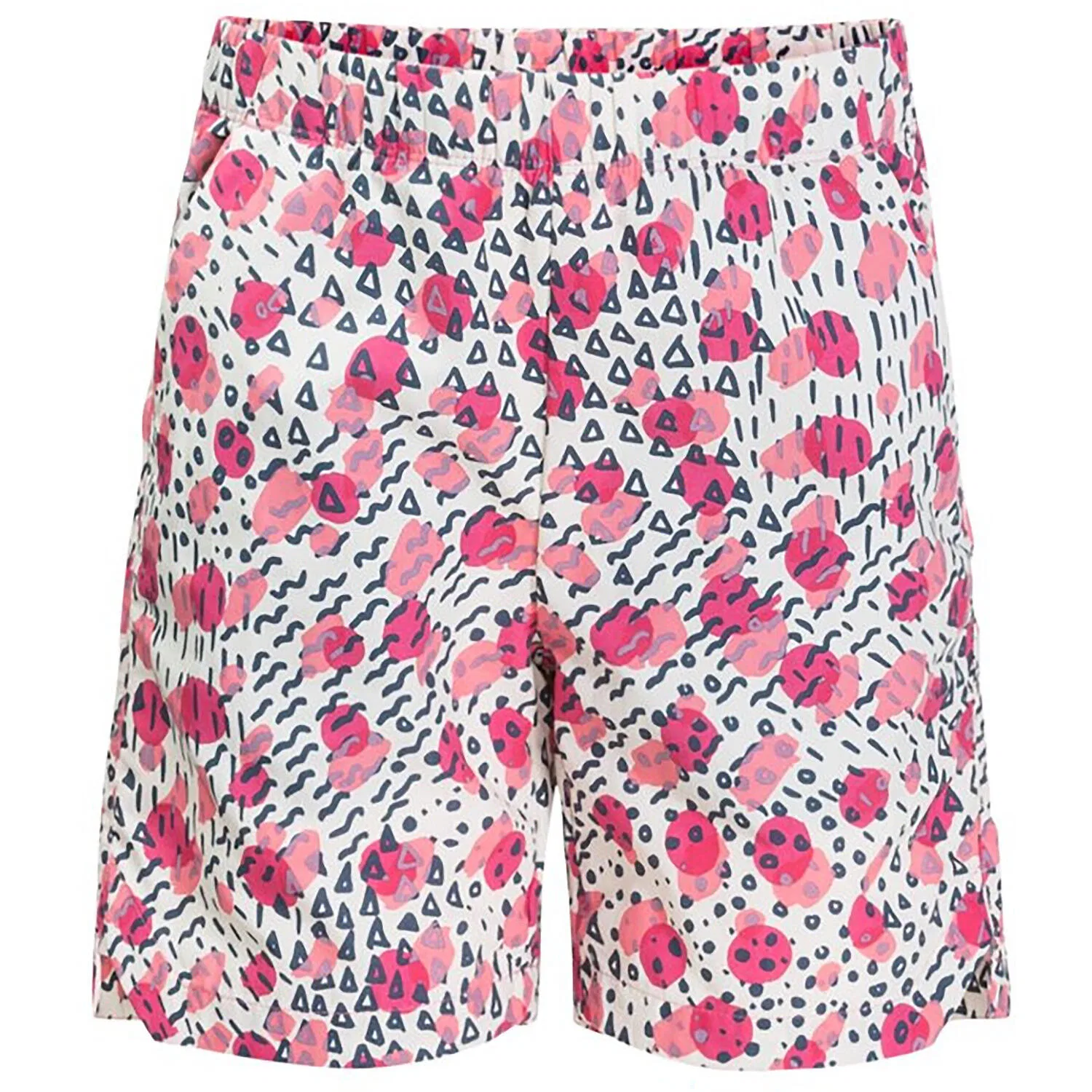 Детские шорты с принтом KIDS VILLI PRINT SHORTS Jack Wolfskin, Rosa Schwarz