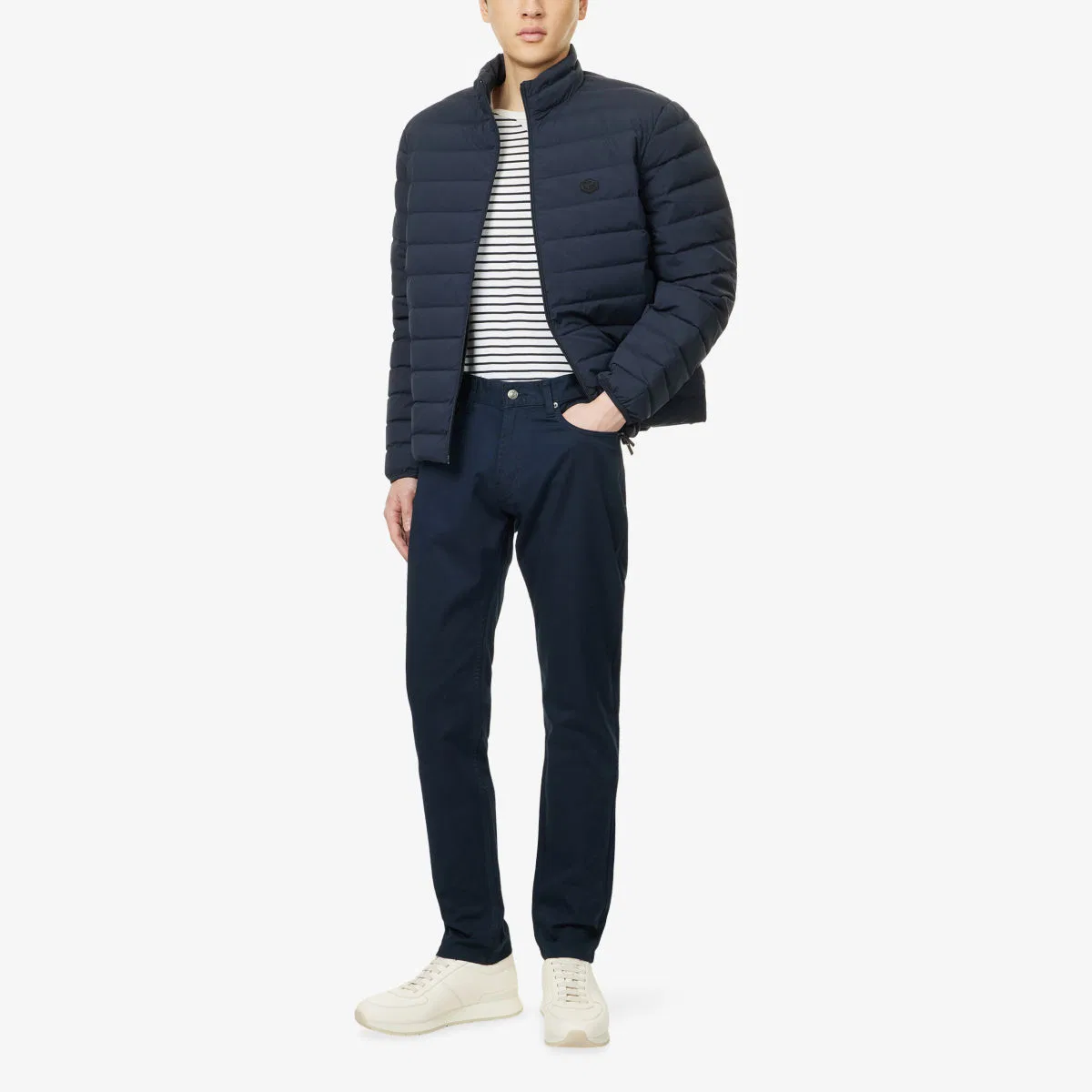 Джинсы J05 из эластичного денима стандартного кроя Emporio Armani — фото 2