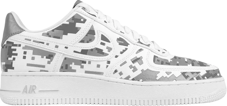 

Кроссовки Nike Air Force 1 Low Premium 08 Qs 'Digi Camo', белый