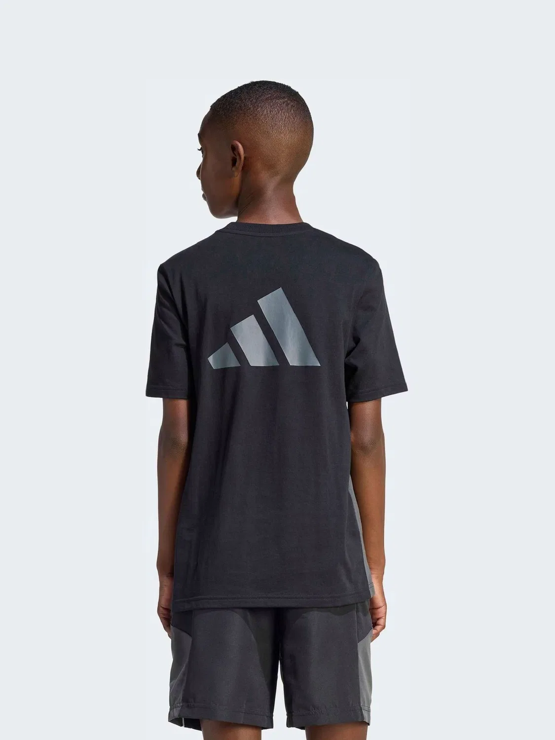 Футболка цветная блочная adidas Black — фото 2