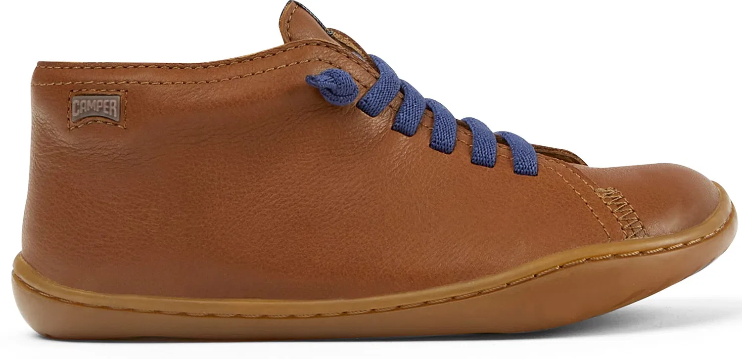 Ботинки детские Camper Peu Cami 90019, кожаные, Medium Brown — фото 2