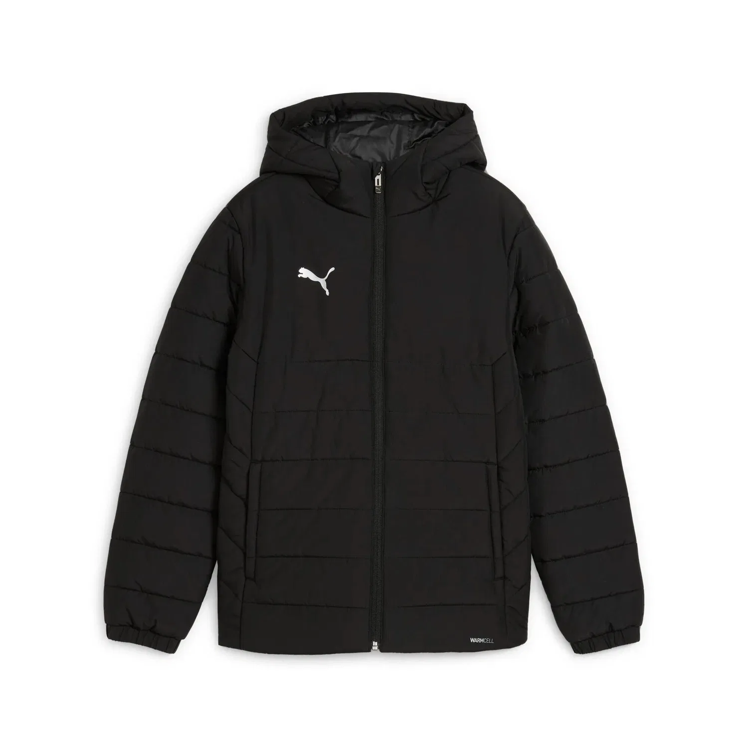 Детская куртка с капюшоном teamADDITIONS Puma, Schwarz