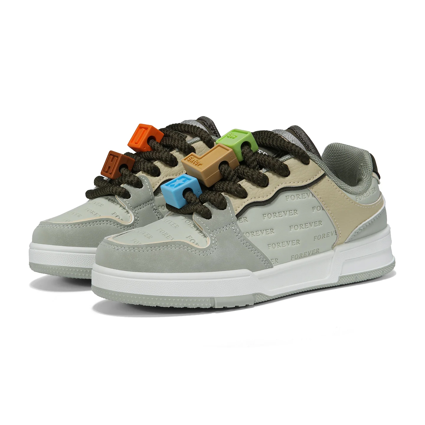 

Кроссовки Forever 21 Skateboarding Shoes Unisex Low-top, зеленый
