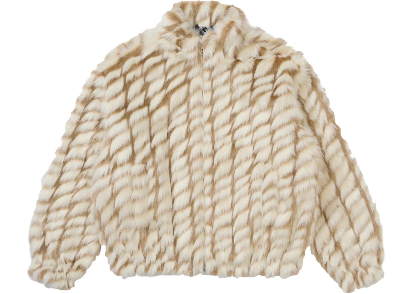 Мужская куртка с ветрозащитой и искусственным мехом Supreme Jacket, Tan