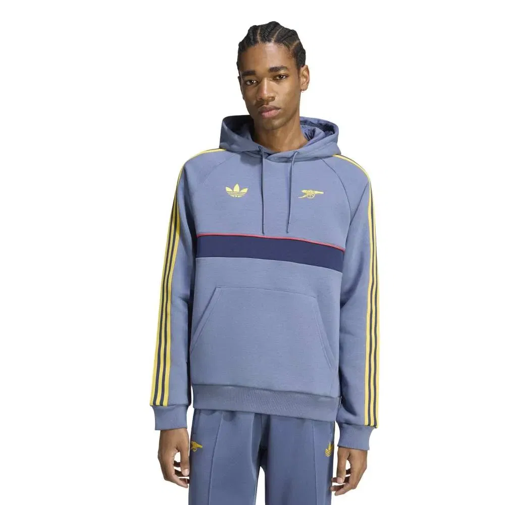 Мужской худи с флисом Adidas Arsenal FC Originals, Blue