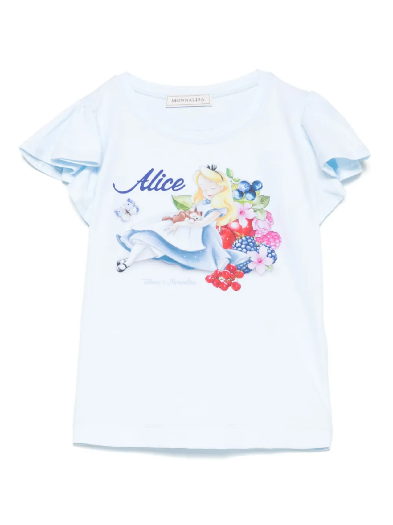 

Футболка Alice из коллаборации с Disney Monnalisa, синий