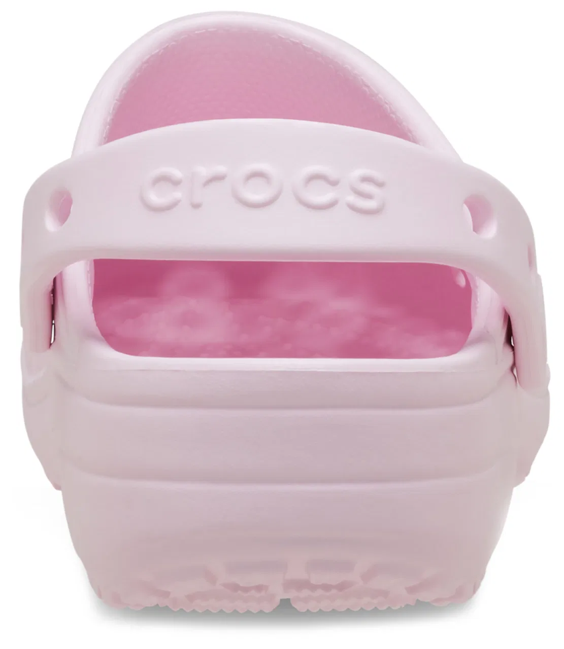 Детские сабо Floral Cutout Crocs, цвет Pink Milk — фото 3