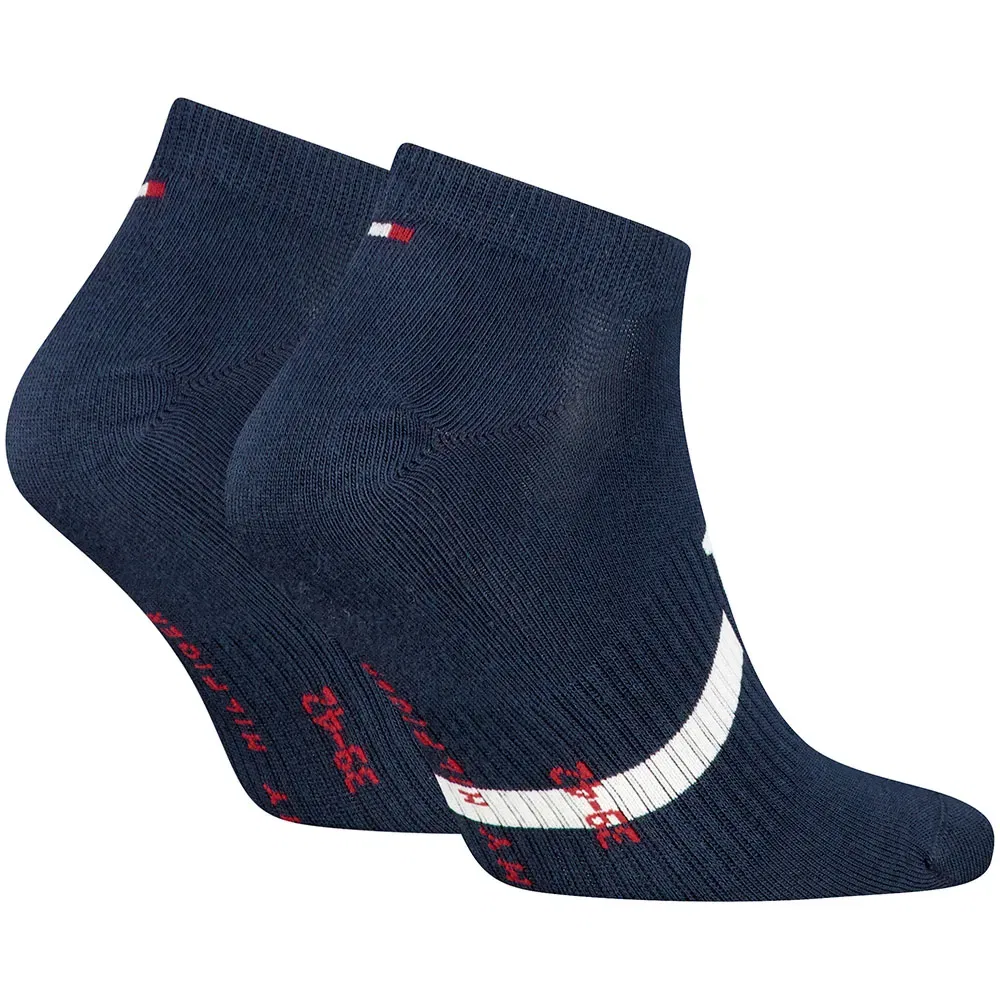 Мужские носки с укрепленной пяткой и мыском Tommy hilfiger, Blue — фото 2