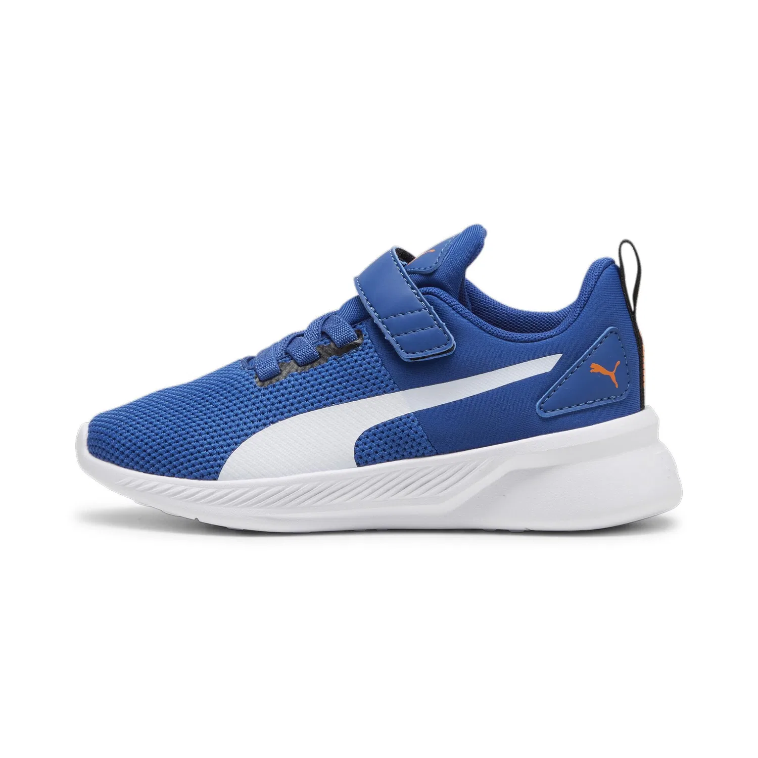 Детские кроссовки для мальчиков с сетчатым верхом Puma Flyer Runner V PS, Cobalt Glaze Puma White Puma Black