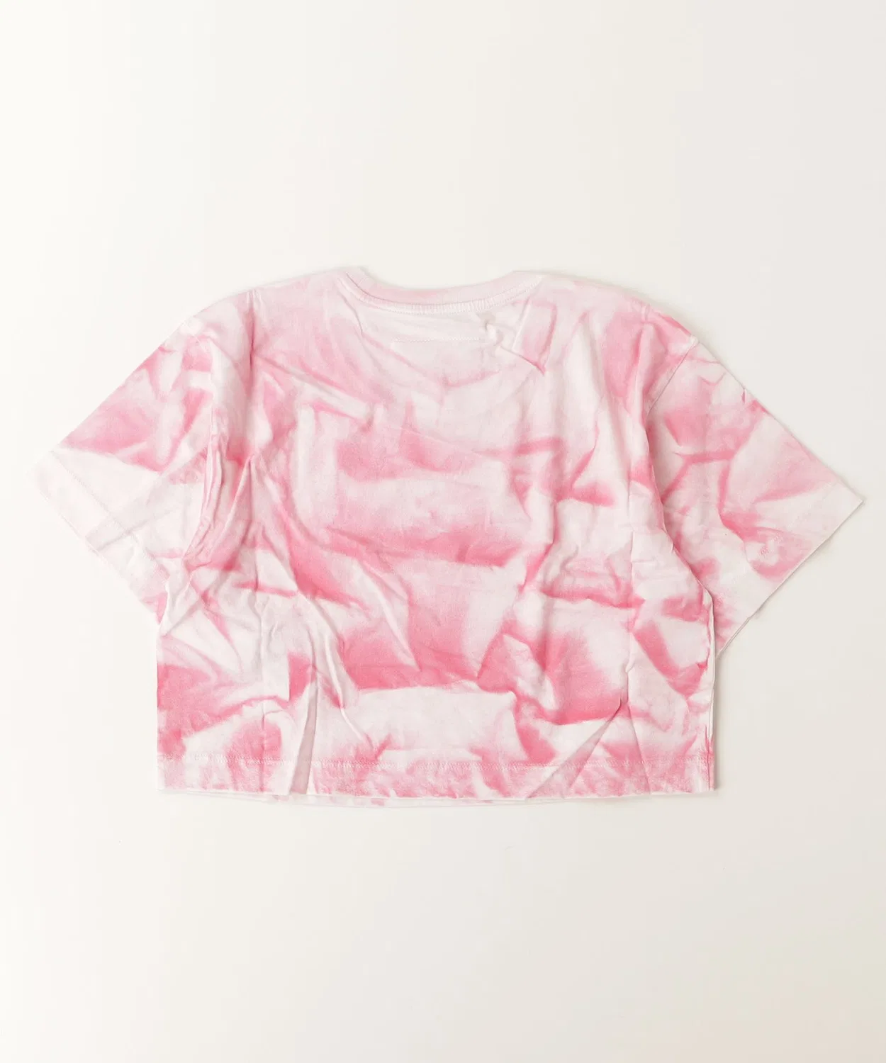 Детская футболка с тай-дай принтом MM6 Maison Margiela, Pink — фото 4