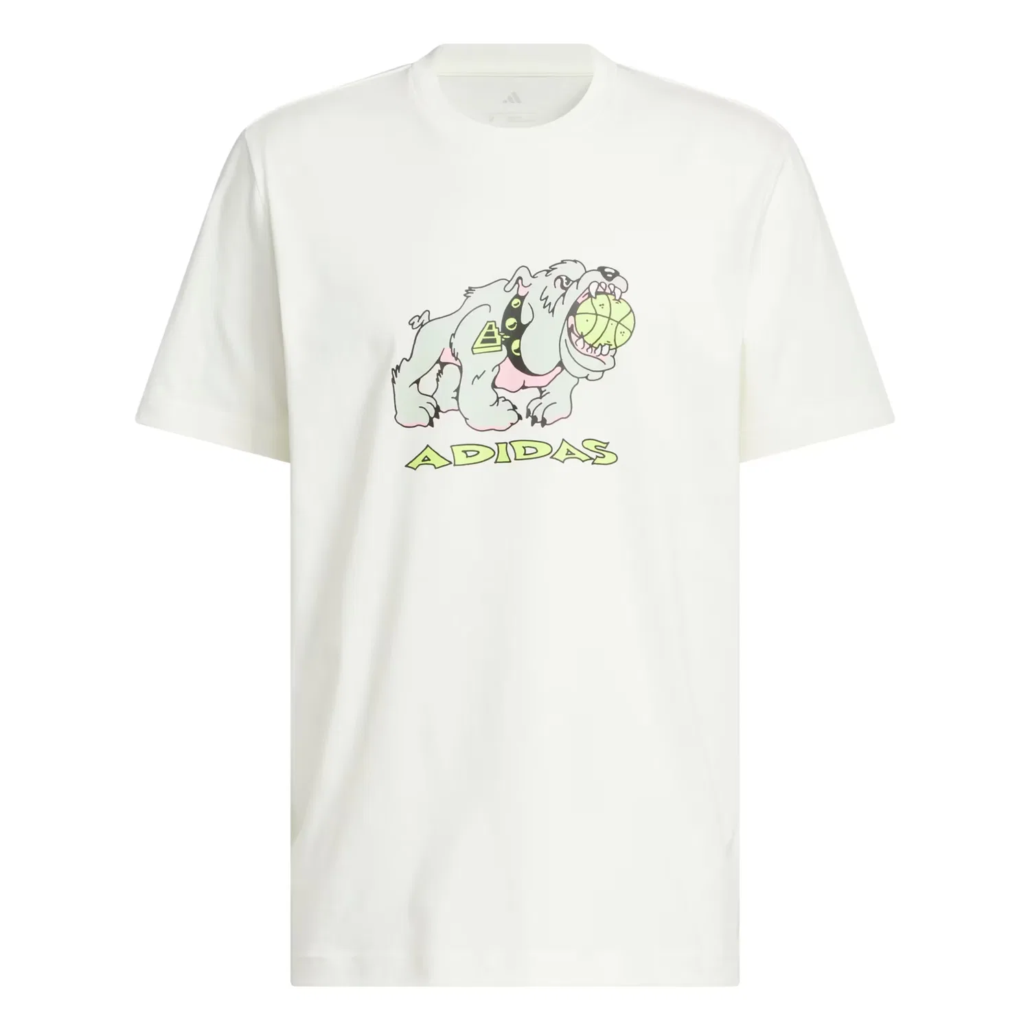 Футболка Adidas Performance Shirt That Dawg In Em белого цвета