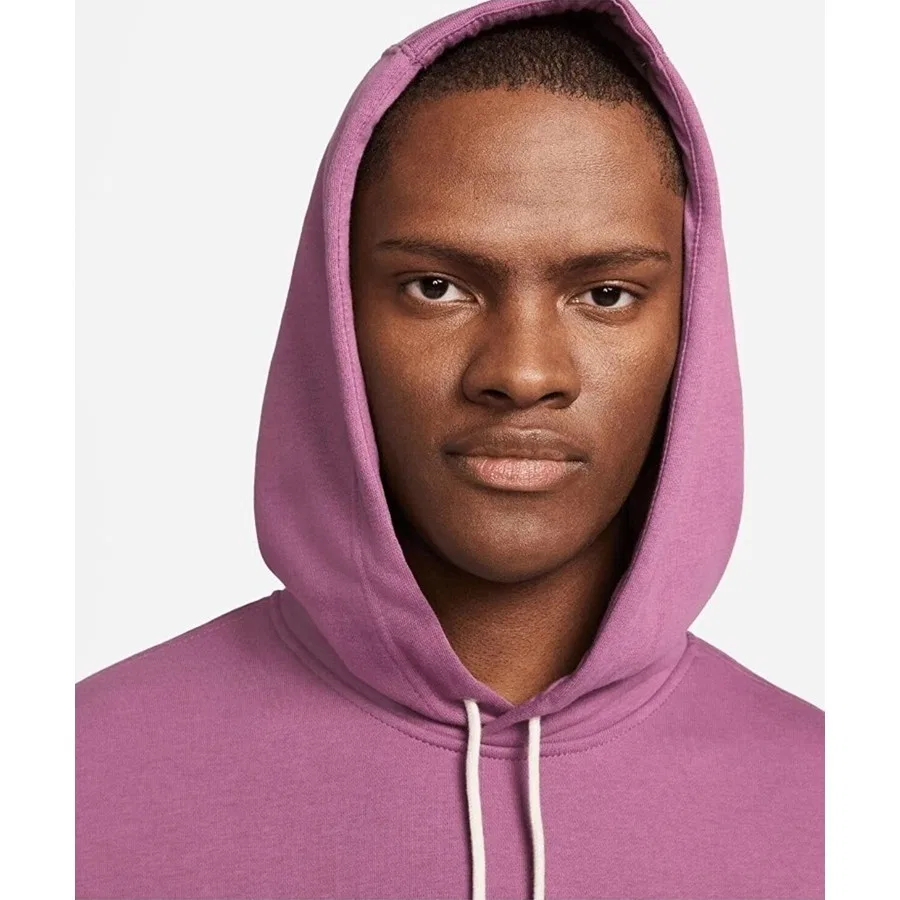 Худи футерное с капюшоном M Nsw Hbr-S Ft Po Hoodie Sweatshirt Nike, Фиолетовый — фото 3