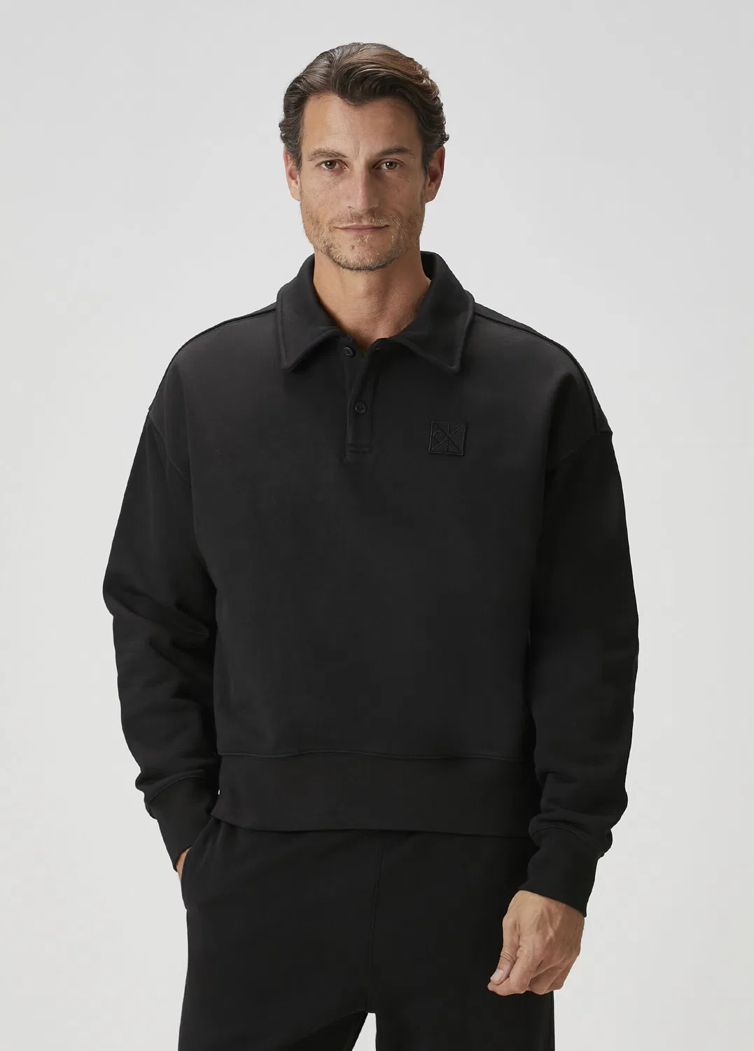 Свитшот Calvin Klein Weight Terry, черный