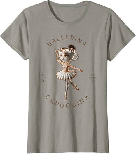 

Футболка Cappuccina Ballerina, серый