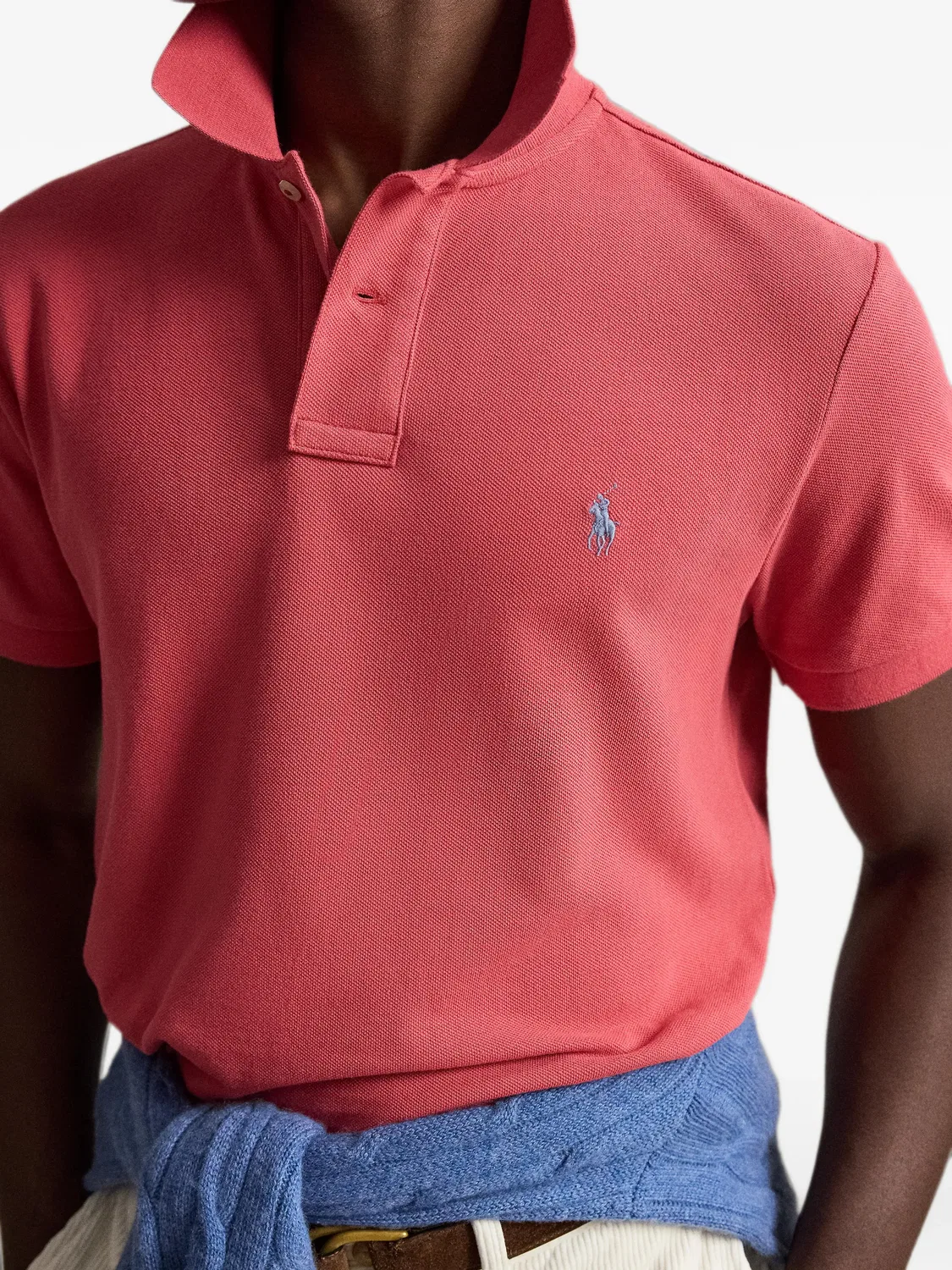 Поло Pony красное Polo Ralph Lauren, красный — фото 2