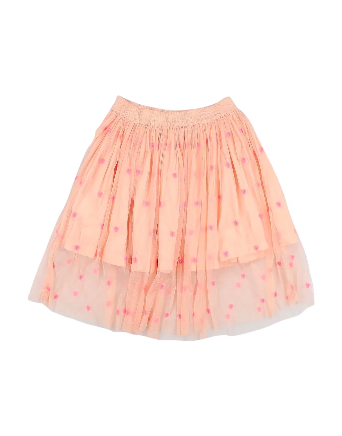 Детская юбка-пачка для девочек из переработанного полиэстера Stella Mccartney Kids, розовый — фото 2