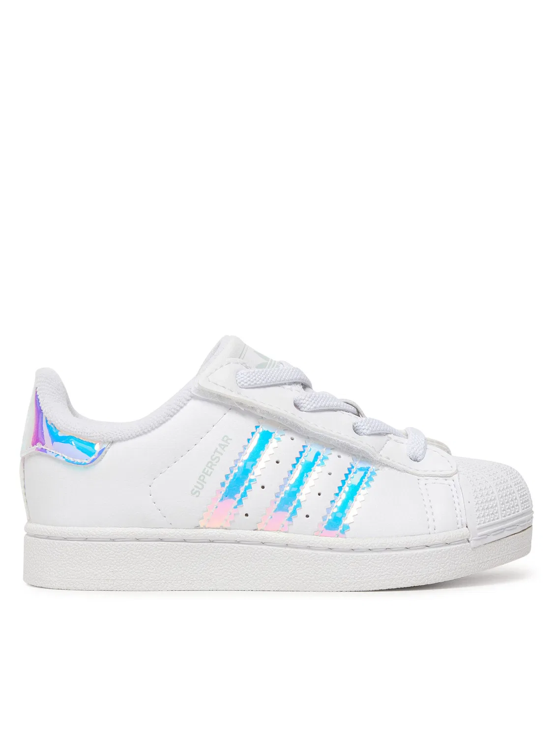 Кроссовки для мальчика Superstar Cf El Adidas, белый
