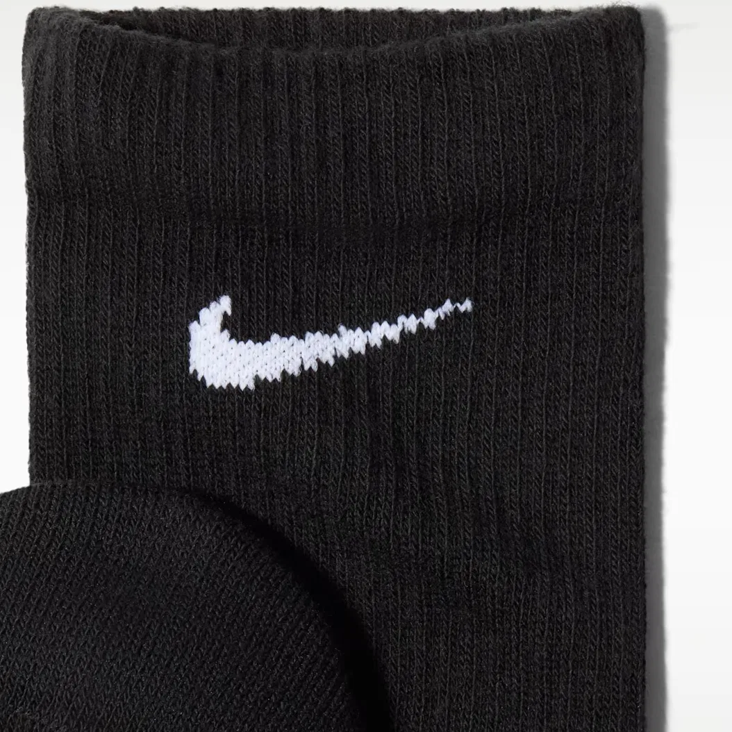 Комплект носков с принтом Nike, Black/White — фото 4