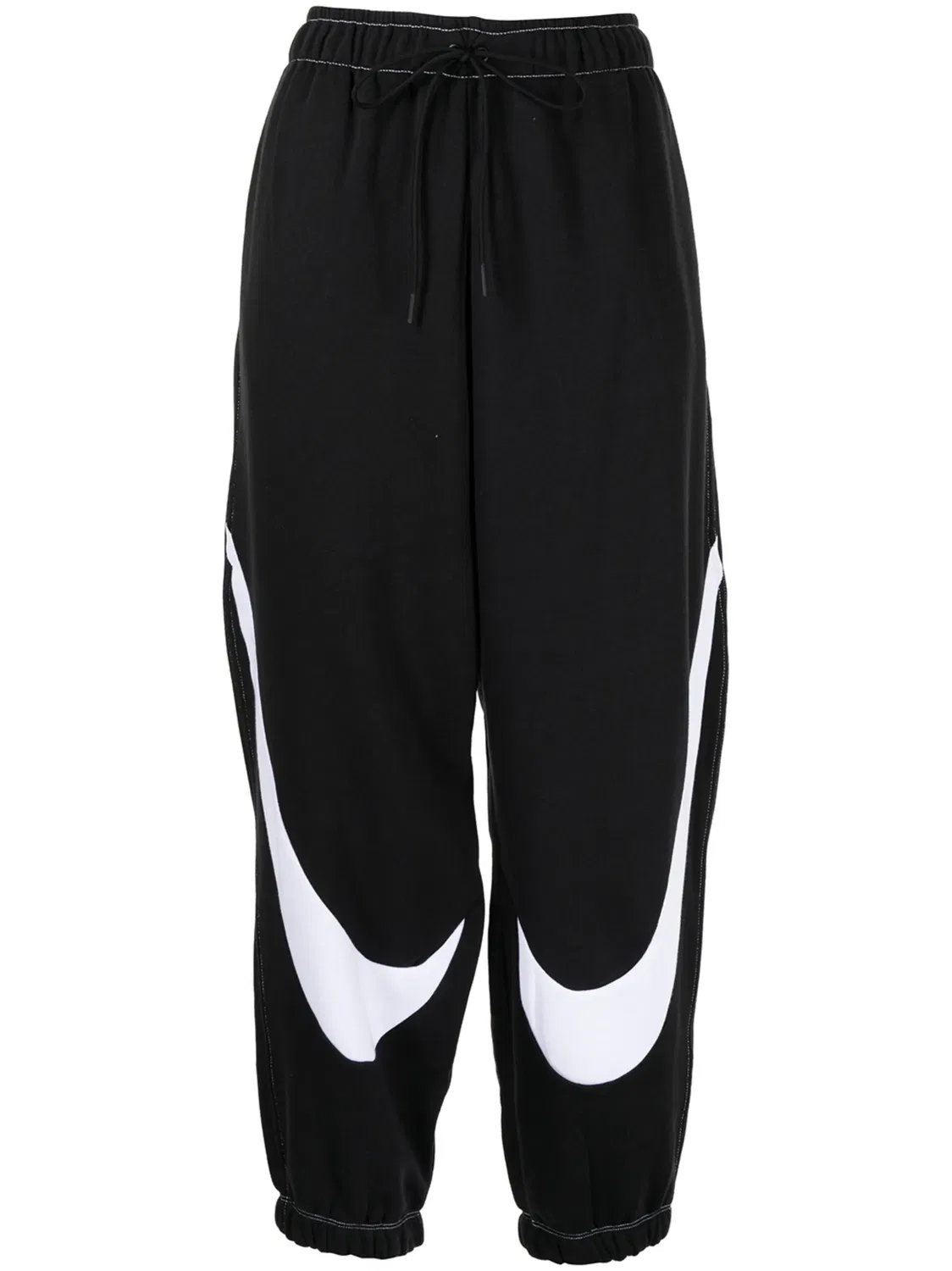 Спортивные брюки с логотипом Swoosh Nike, черный
