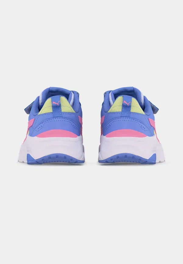Кроссовки с липучкой Puma Trinity 2 lt ac+ ps, white/pink shimmer, intense lavender, белый/розовый/лавандовый — фото 4