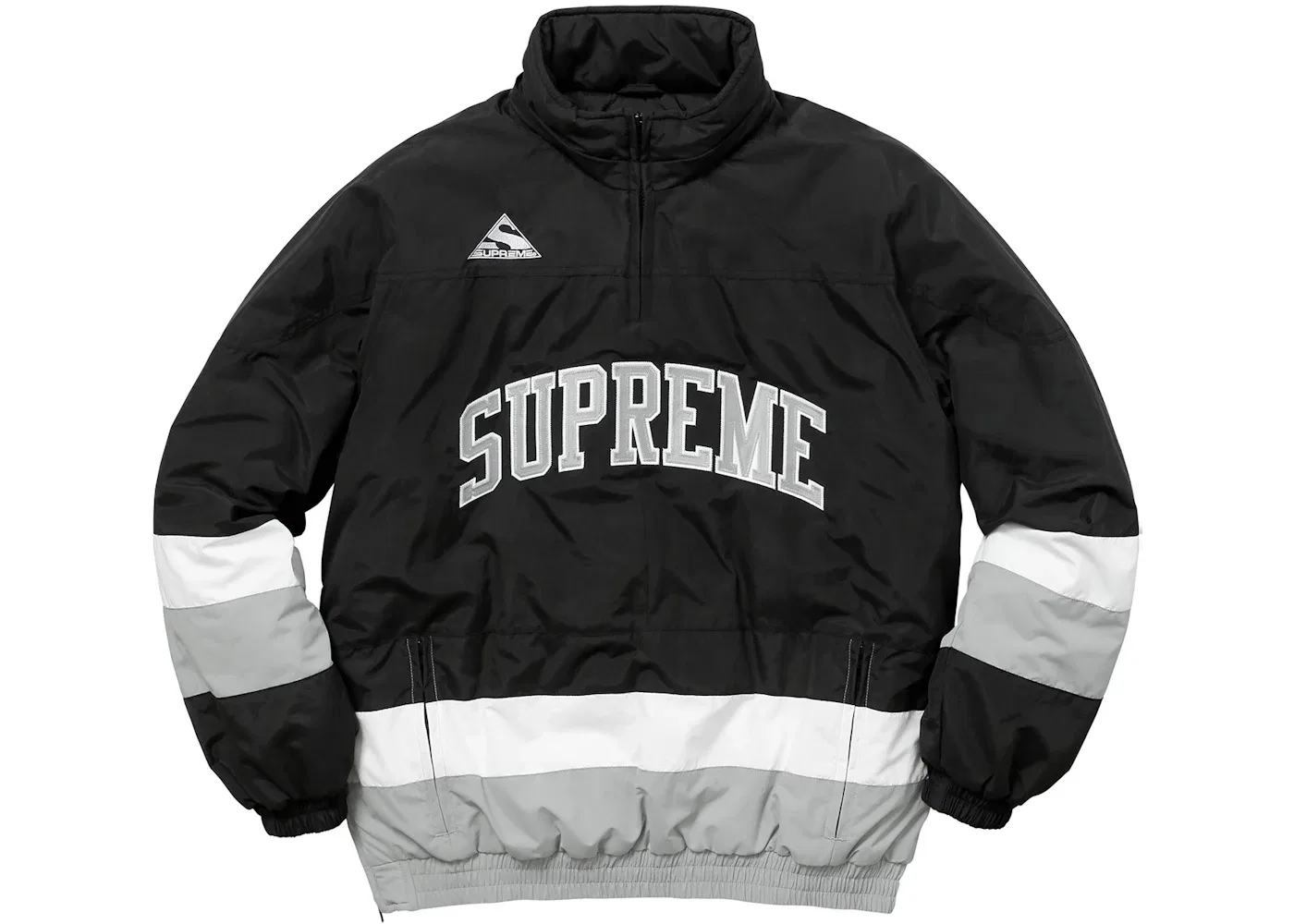 Мужская куртка пуховик Pullover Supreme, Black — фото 2