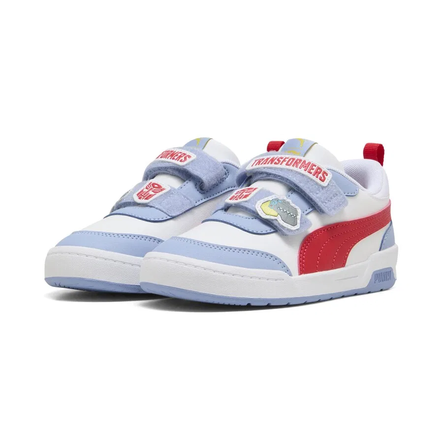 Кроссовки PUMA 'Puma x Transformers Multiflex 2 SL' белого цвета — фото 3