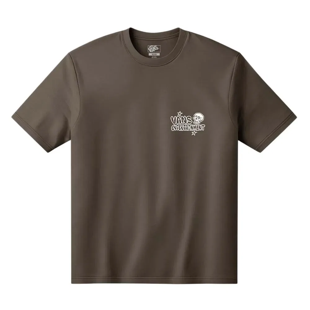 Футболка Vans Entertainment short sleeve, коричневый