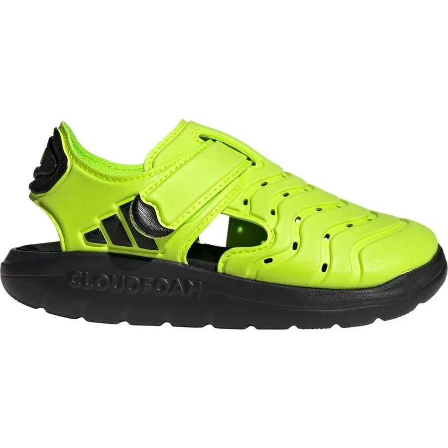 Детские сандалии Water Sandal 2 с закрытым носком, adidas, Черно-белый