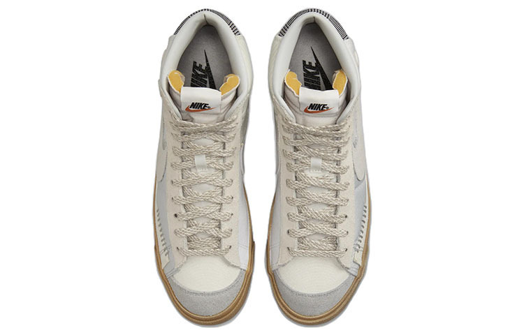 Кроссовки Nike Blazer Mid 77 LX, белый/светло-серый — фото 4