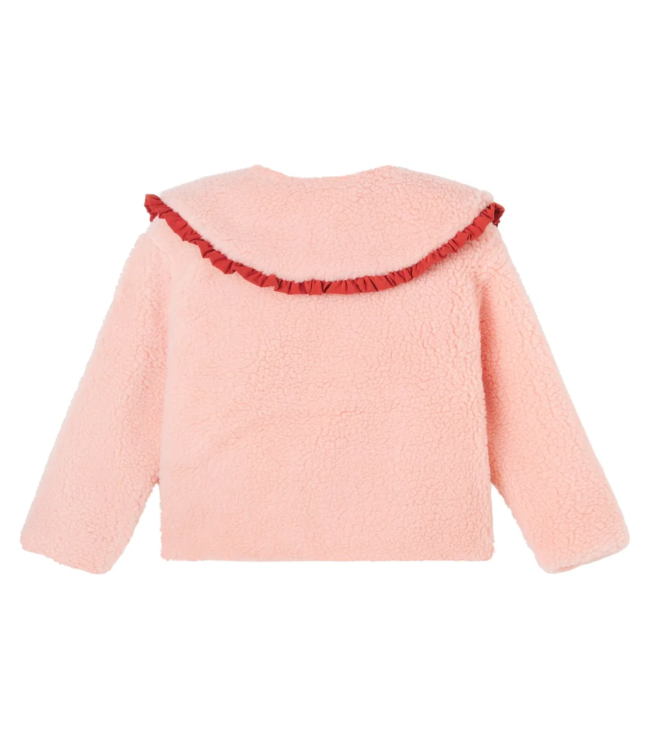 Легкая куртка из флиса Emma Bebe Organic, розовый — фото 3
