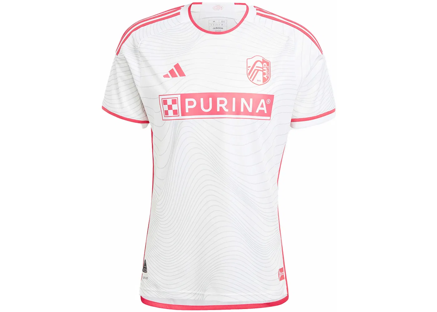 Мужская футбольная джерси с длинным рукавом Adidas, White