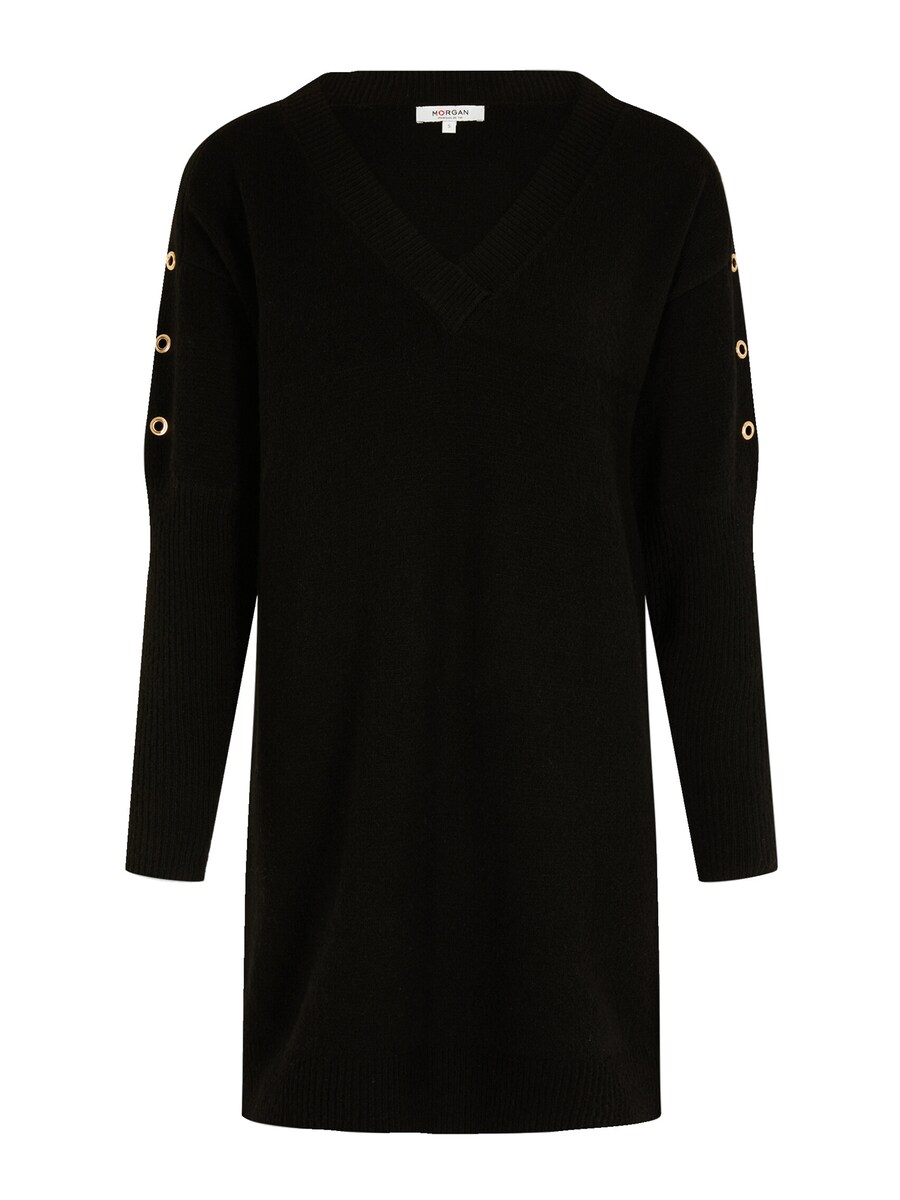

Вязаное платье Morgan Knitted dress, черный