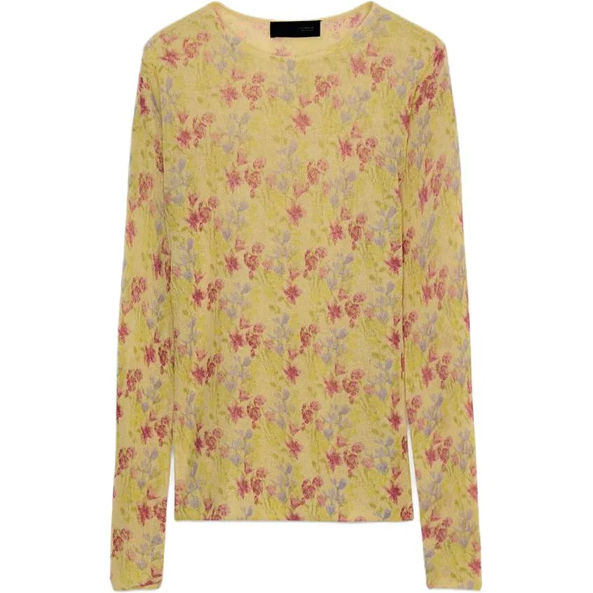 Женская футболка с круглым вырезом Multicolor ZARA