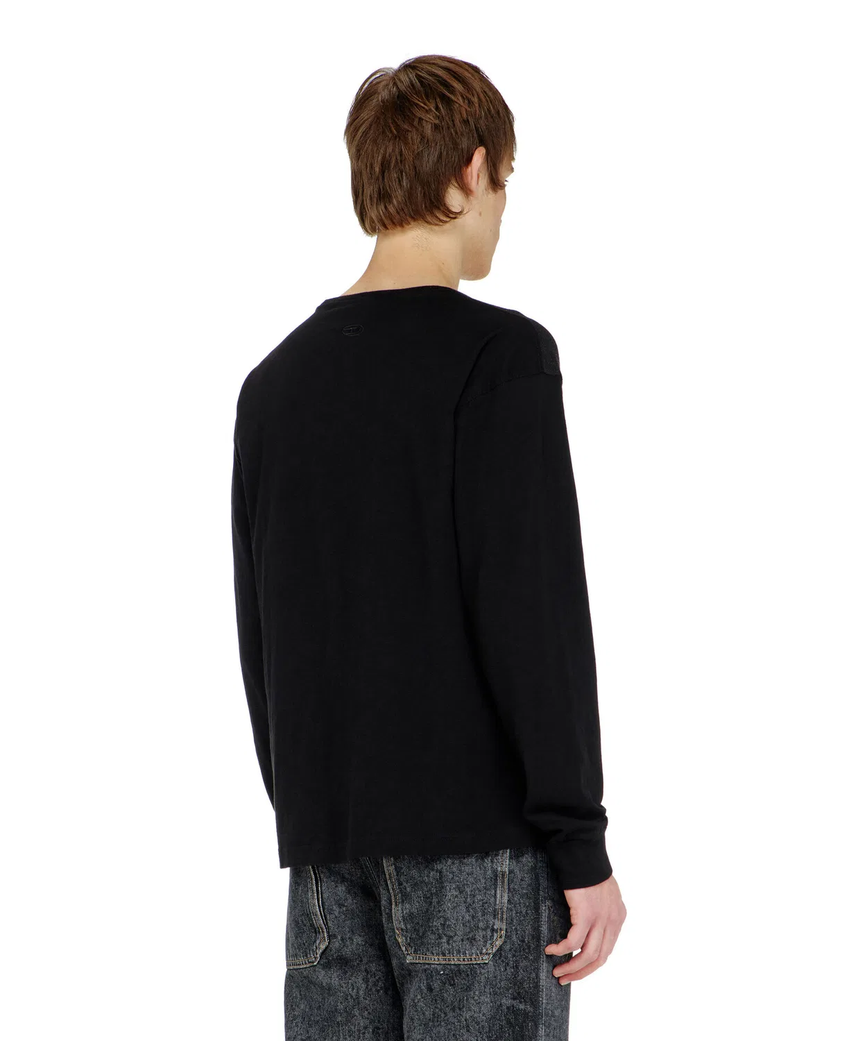 Мужская футболка с длинным рукавом модель T-ANS-LS-V DIESEL, Black — фото 3