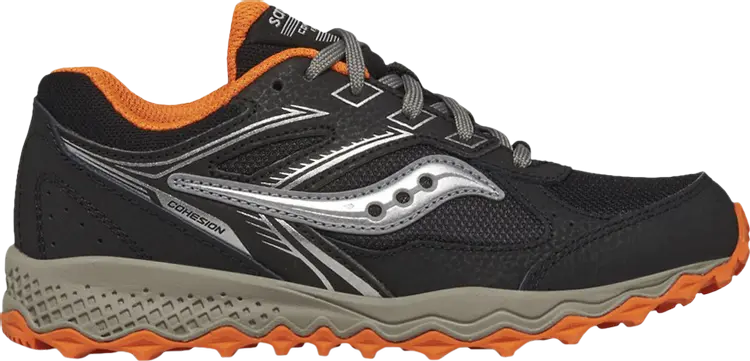 

Кроссовки Saucony Cohesion TR14 Lace Big Kid Black Orange, черный