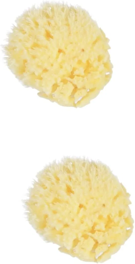 Губка для ванны Natural Honeycomb Healeved, набор 2 шт, 10x9x4.5 см