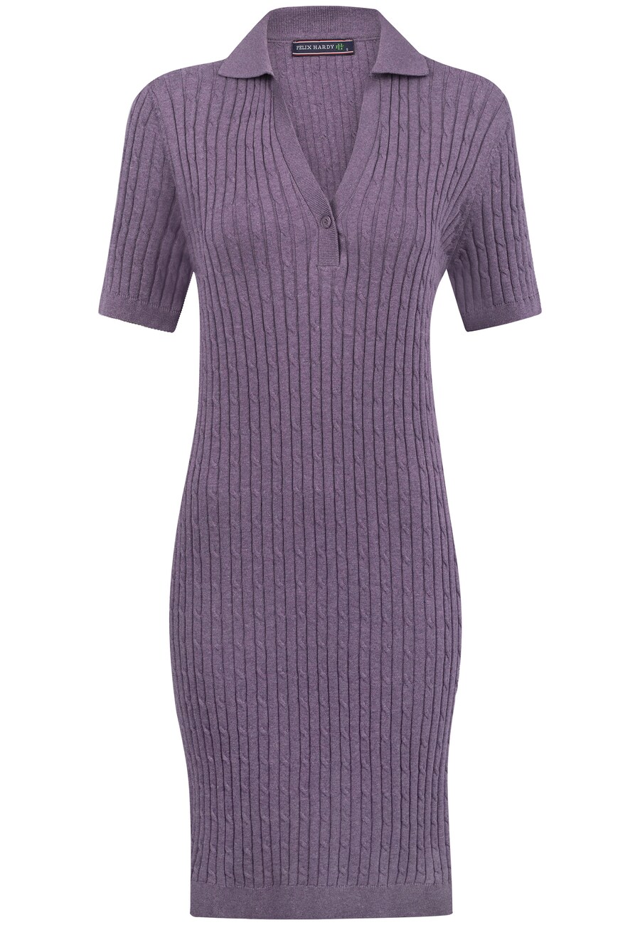 

Вязаное платье Felix Hardy Knitted dress, цвет mottled purple