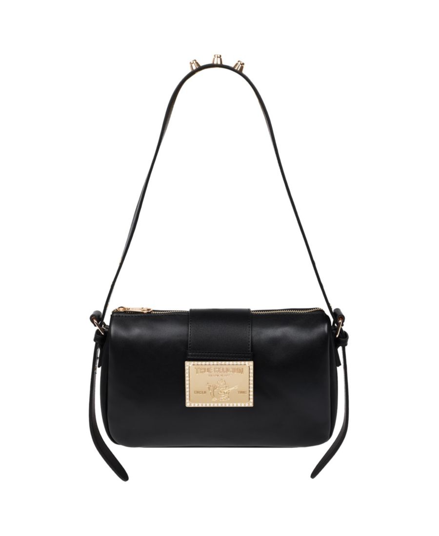 

Сумка через плечо East West с пряжкой для ремня True Religion, Black