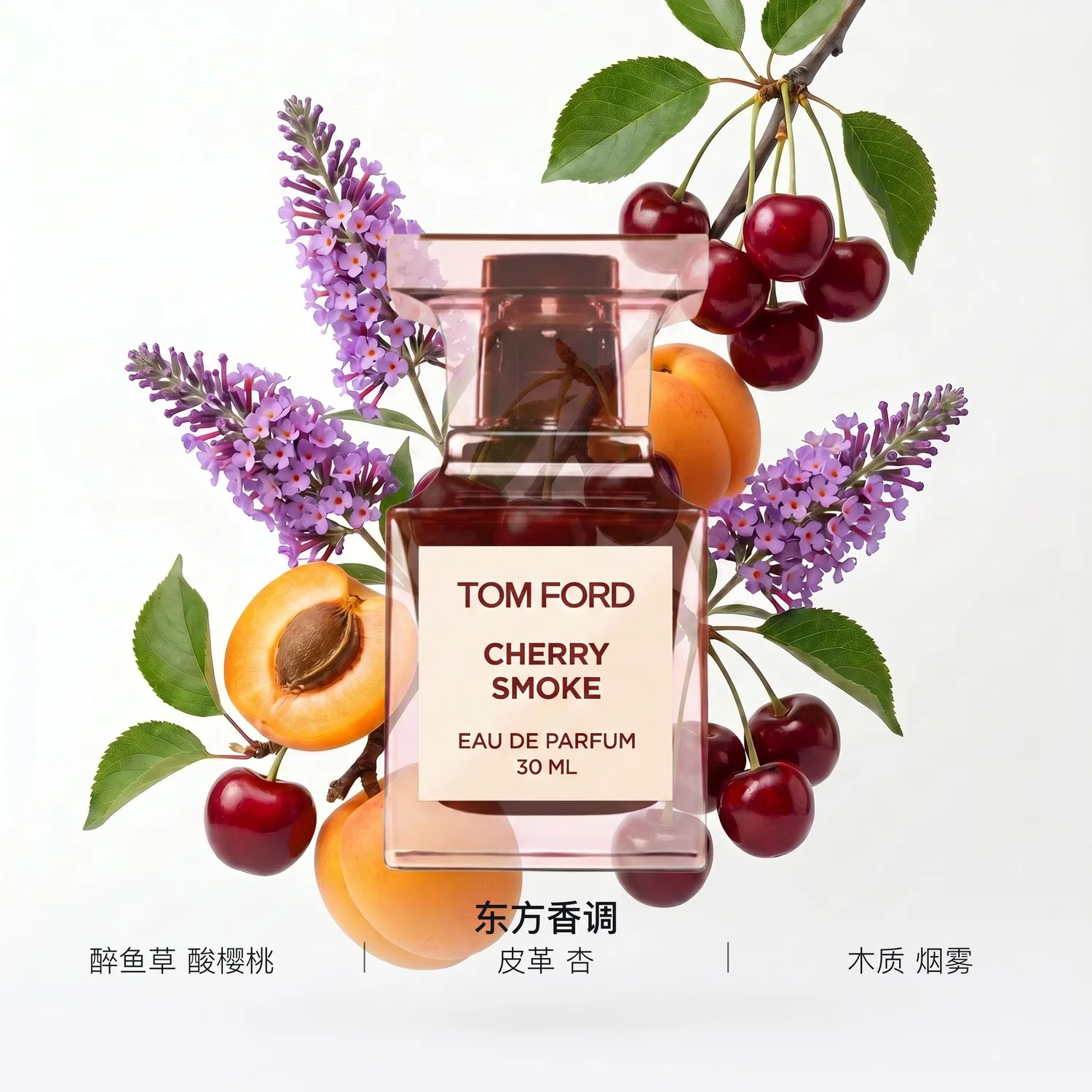 Парфюмерный набор Smoky Cherry 50 мл, TOM FORD, Oriental — фото 4
