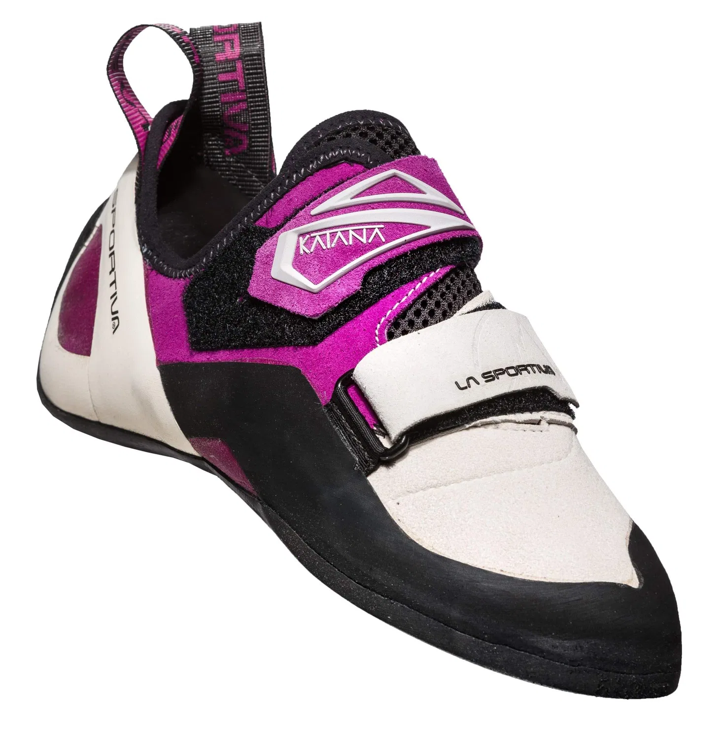 Детские скальные туфли для девочек Katana Woman La Sportiva, White Purple — фото 3