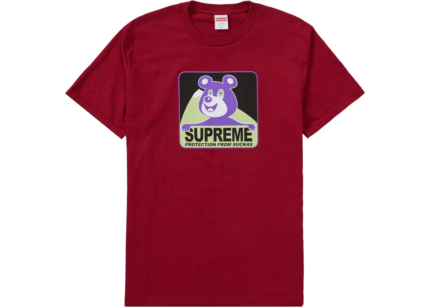 Мужская футболка Supreme Tee, Cardinal