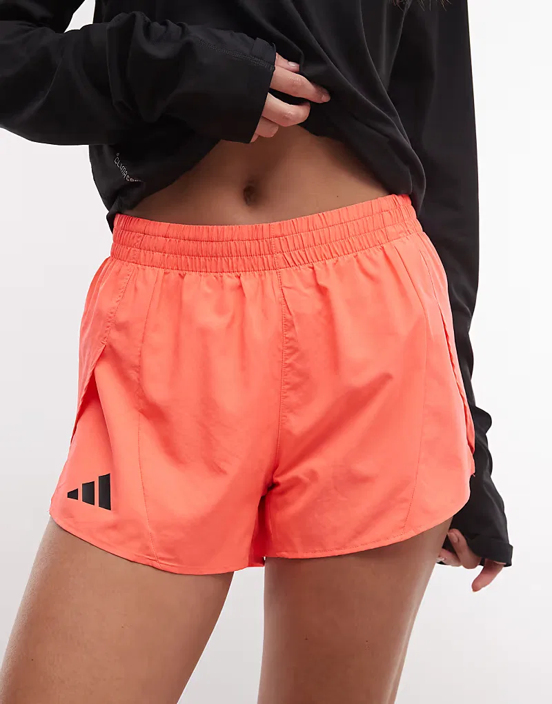 шорты Adidas adizero, красный — фото 4