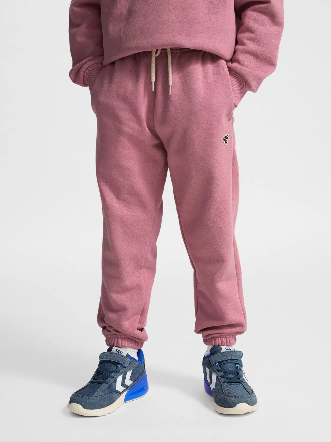 Детские свободные штаны с регулируемой талией Hmljr Loose Hummel, Bonbonrosa