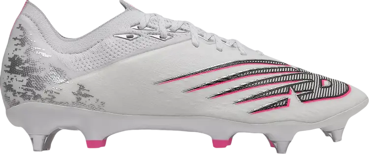 

Бутсы New Balance Furon V6+ Pro SG 2E Wide 'White Alpha Pink', белый