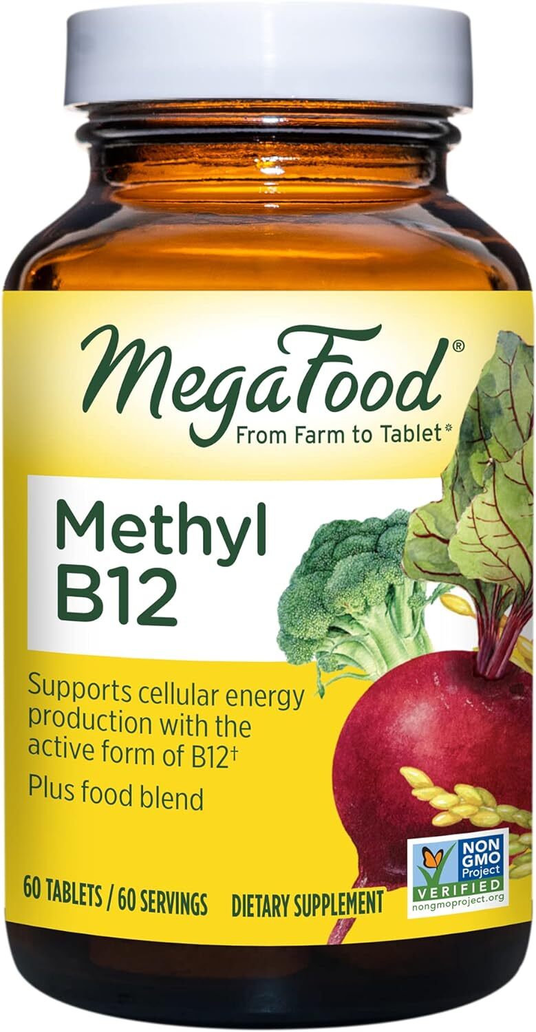 

Витамин B12 MegaFood Methyl, 60 таблеток